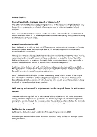 Ballpark FAQS