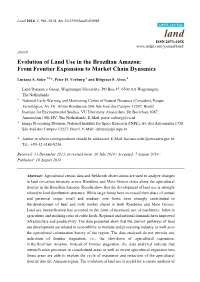 Evolution of Land Use in the Brazilian Amazon: from Frontier Expansion to Market Chain Dynamics