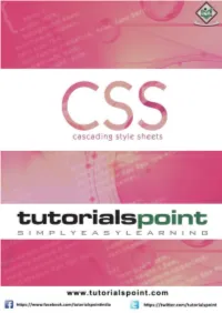 Preview CSS Tutorial (PDF Version)