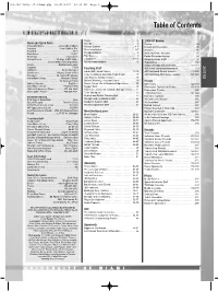 Table of Contents