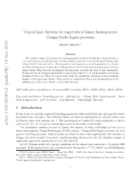 Central Limit Theorem for Supercritical Binary Homogeneous Crump-Mode