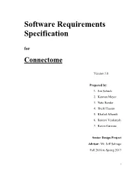 Software Requirements Specification