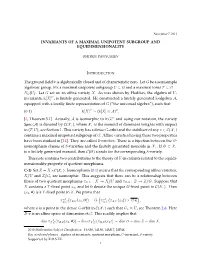 Invariants of a Maximal Unipotent Subgroup and Equidimensionality