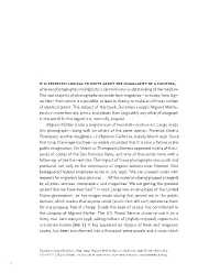 Migrant Mother, Exists in More Formats, Prints, and Places Than (Arguably) Any Other Photograph in the World