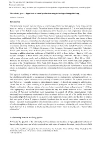 The Robotic Gaze: a Hypothesis of Visual Production Using Technological Image/Thinking