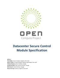 OCP DC-SCM Specification