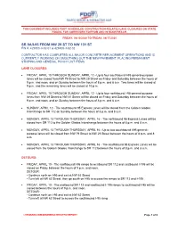 Traffic Report from 04/10/2020 to 04/17/2020