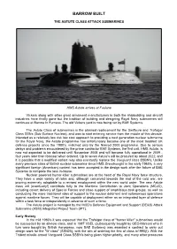 Astute Class of Submarines