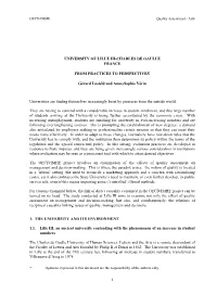 The University of Lille