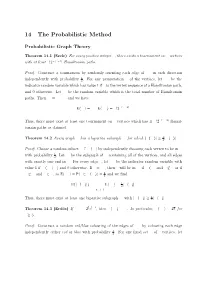 14 the Probabilistic Method