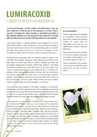 Lumiracoxib Linked to Deaths in Australia