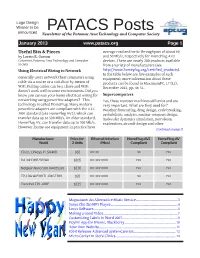 PATACS Posts Announced Newsletterofthe Potomacareatechnology and Computersociety