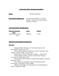 Rosinka Chaudhuri Name