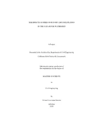 The Effects of Fires on Runoff and Infiltration