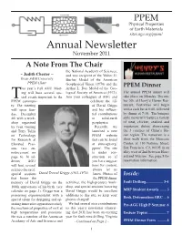 2011 PPEM Newsletter