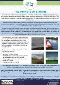 The Impacts of Storms