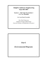 Part I Environmental Diagrams