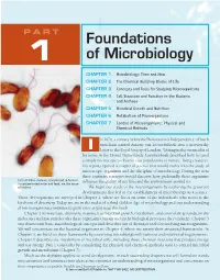 1 Foundations of Microbiology I