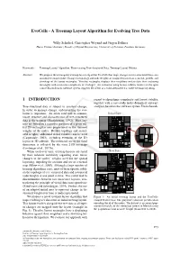 Evocells - a Treemap Layout Algorithm for Evolving Tree Data