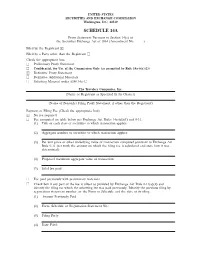 Proxy Statement Pursuant to Section 14(A) of the Securities Exchange Act of 1934 (Amendment No