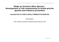 Study on Invasive Alien Species – Development of Risk Assessments: Final Report (Year 1) - Annex 4: Risk Assessment for Lampropeltis Getula