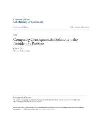 Comparing Consequentialist Solutions to the Nonidentity Problem Emily K