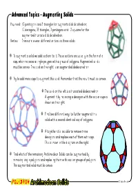 Frameworks Archimedean Solids