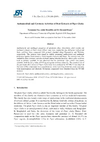 Composition of the Essential Oils and Biological Activity of Root Extract Of