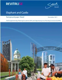 Elephant and Castle SPD Retail Background Paper (2011)