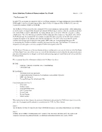 Technical Memo 92-001 — the Premaster CD