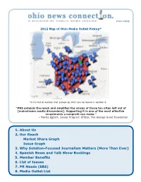 1. About Us 2. Our Reach Market Share Graph Issue Graph 3