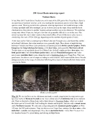 SW Great Basin Mini-Trip Report Vladimir Dinets in Late May 2015 I Took Steve Linsley on a Mini-Tour of the SW Part of the Great Basin