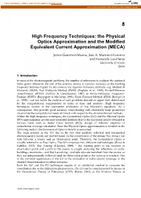 The Physical Optics Approximation and the Modified Equivalent Current Approximation (MECA)