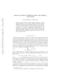 Arxiv:1812.08378V4 [Math.NT]