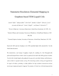 Nanometer Resolution Elemental Mapping in Graphene-Based TEM