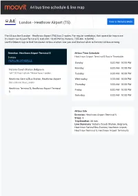 A4 Bus Time Schedule & Line Route