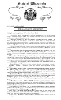 Enrolled Joint Resolution
