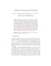 Xinggan for Person Image Generation