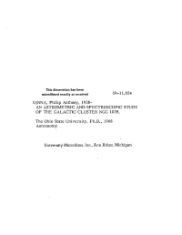 An Astrometric and Spectroscopic Study of the Galactic Cluster Ngc 1039