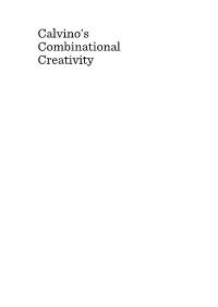 Calvino's Combinational Creativity