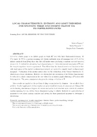 Local Characteristics, Entropy and Limit Theorems for Spanning Trees and Domino Tilings Via Transfer-Impedances