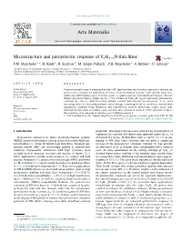 Microstructure and Piezoelectric Response of Yxal1âˆ'xn Thin Films