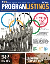Program Listings” (USPS James W