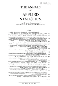 Applied Statistics