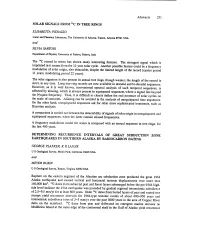 SOLAR SIGNALS from 14C in TREE RINGS and DETERMINING RECURRENCE INTERVALS of GREAT SUBDUCTION ZONE EARTHQUAKES in SOUTHERN ALASK
