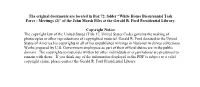 White House Bicentennial Task Force - Meetings (2)” of the John Marsh Files at the Gerald R