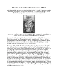 06C-What Was All the Confusion About at the Tower of Babel (Moses