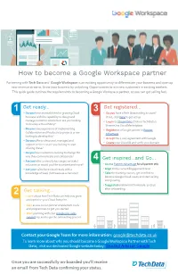 How to Become a Google Workspace Partner