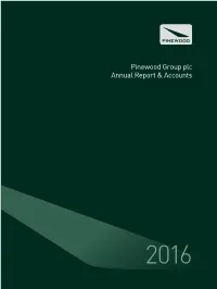 Pinewood Group Plc Annual Report & Accounts