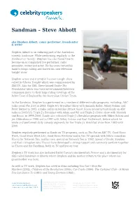 Steve Abbott